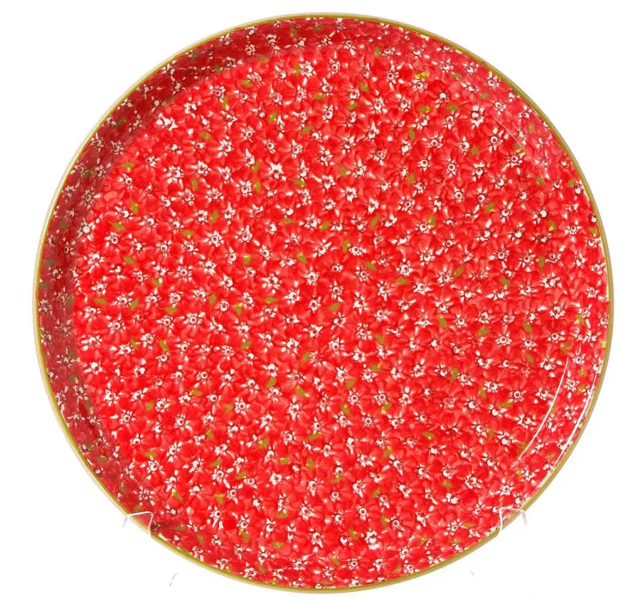Hostess Gifts<Nicholas Mosse Presentation Platter Lawn Red