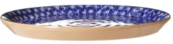 Serving<Nicholas Mosse Presentation Platter Lawn Dark Blue