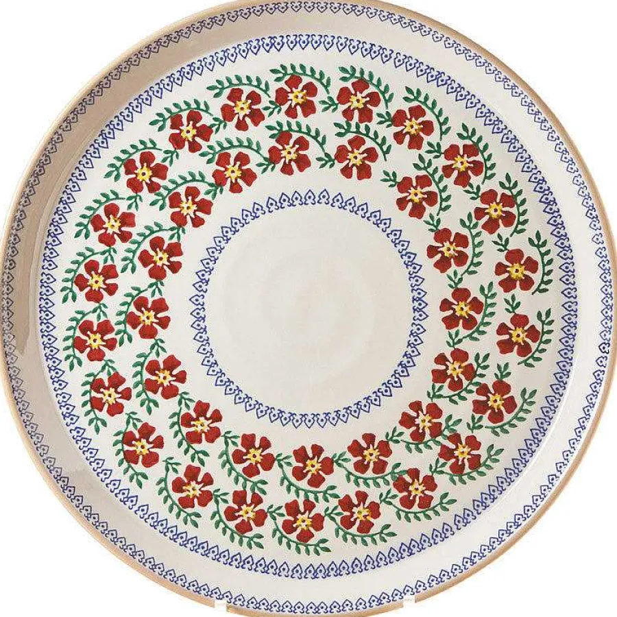 Serving<Nicholas Mosse Presentation Platter Old Rose