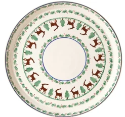 Reindeer<Nicholas Mosse Presentation Platter Reindeer