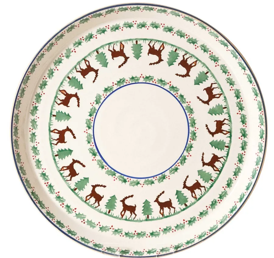 Serving<Nicholas Mosse Presentation Platter Reindeer