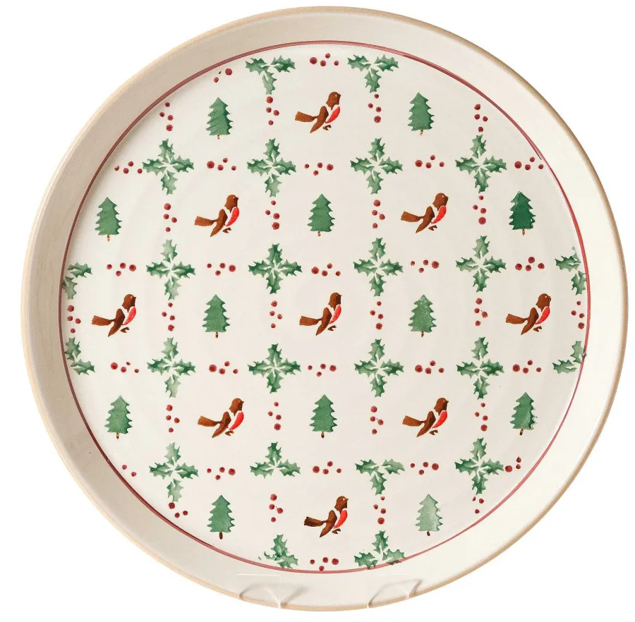 Corporate Gifts<Nicholas Mosse Presentation Platter Winter Robin