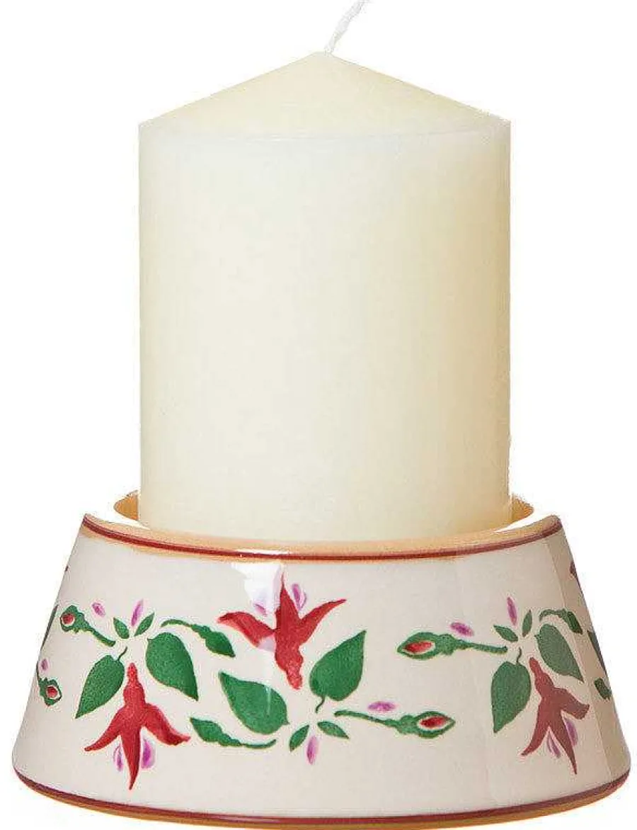Christmas<Nicholas Mosse Reverse Candlestick And Candle Fuchsia