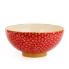 Bowls<Nicholas Mosse Salad Bowl Red Lawn