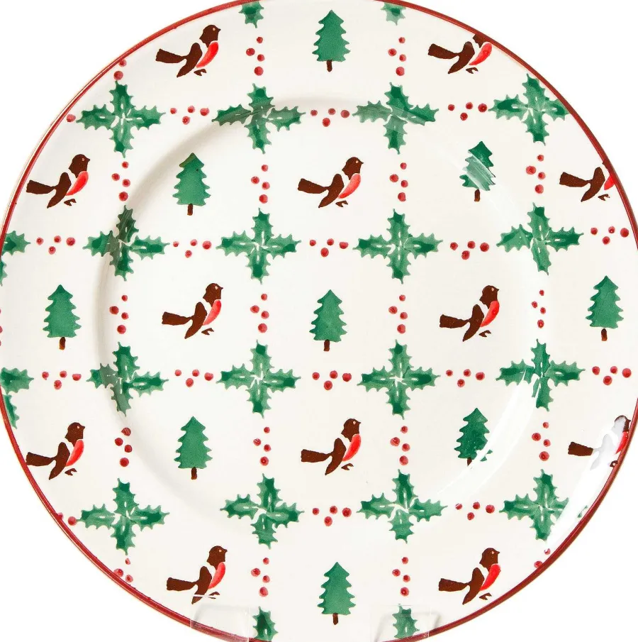 Plates<Nicholas Mosse Serving Plate Winter Robin
