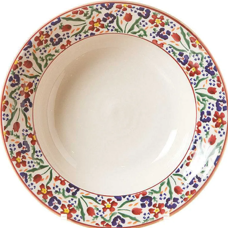 Bowls<Nicholas Mosse Set Of Four Pasta Bowls Wild Flower Meadow