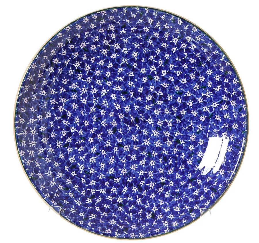 Lawn<Nicholas Mosse Shallow Dish Lawn Dark Blue