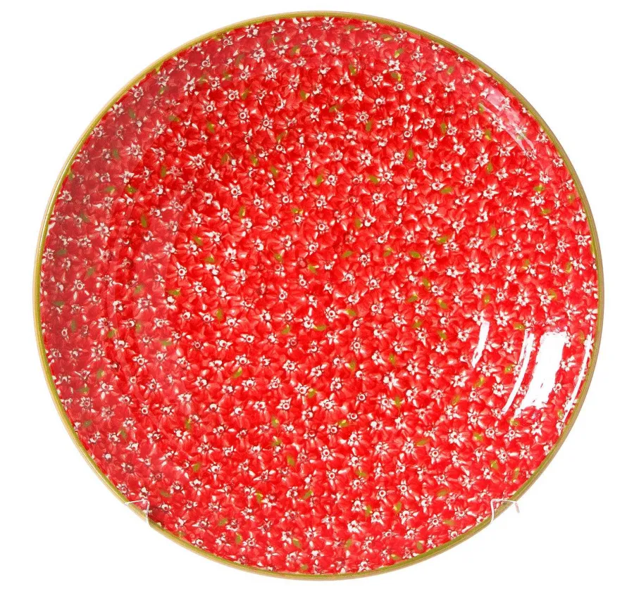 Corporate Gifts<Nicholas Mosse Shallow Dish Lawn Red