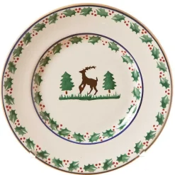 Plates<Nicholas Mosse Side Plate Reindeer