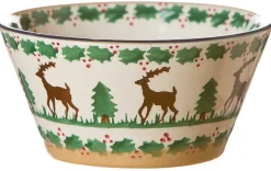 Reindeer<Nicholas Mosse Small Angled Bowl Reindeer