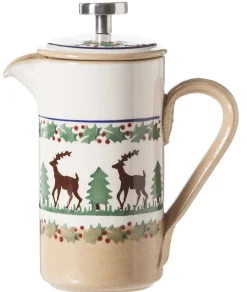 Serving<Nicholas Mosse Small Cafetiere Reindeer