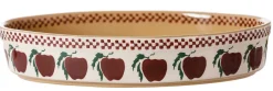 Oven Friendly Dishes<Nicholas Mosse Small Oval Oven Dish Apple