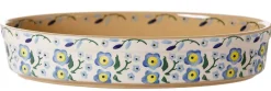 Food Lover'S Gifts<Nicholas Mosse Small Oval Oven Dish Forget Me Not