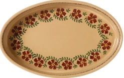 Food Lover'S Gifts<Nicholas Mosse Small Oval Oven Dish Old Rose