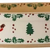 Food Lover'S Gifts<Nicholas Mosse Small Oval Oven Dish Winter Robin