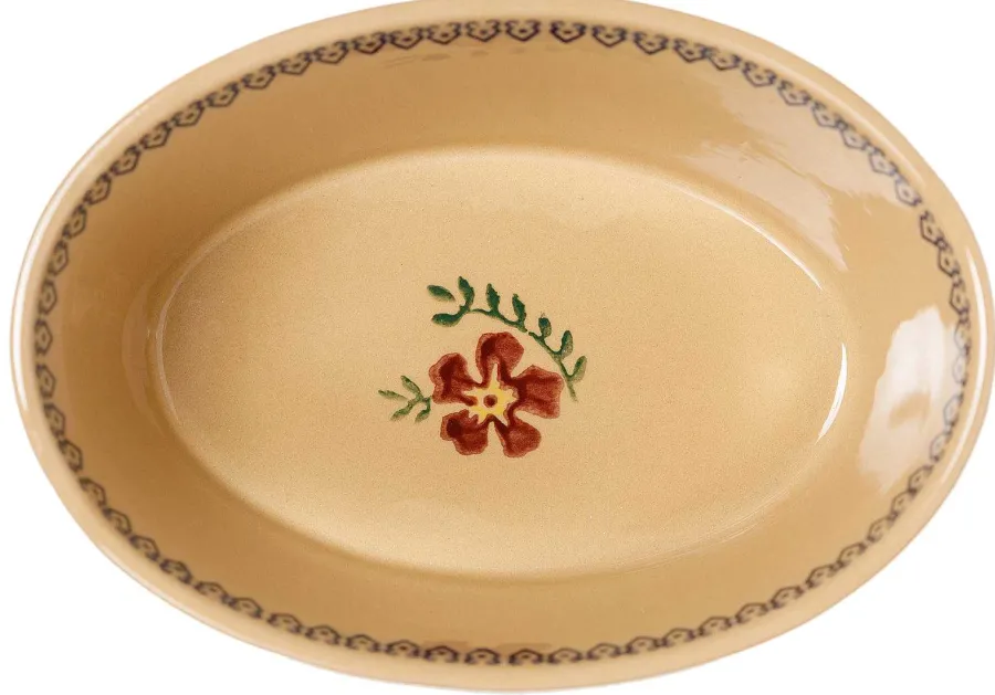 Oven Friendly Dishes<Nicholas Mosse Small Oval Pie Dish Old Rose
