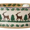 Food Lover'S Gifts<Nicholas Mosse Small Oval Pie Dish Reindeer