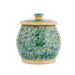 Tea Fanatic'S Gifts<Nicholas Mosse Small Round Lidded Jar Green Lawn