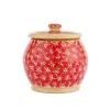 Storage Jars<Nicholas Mosse Small Round Lidded Jar Red Lawn