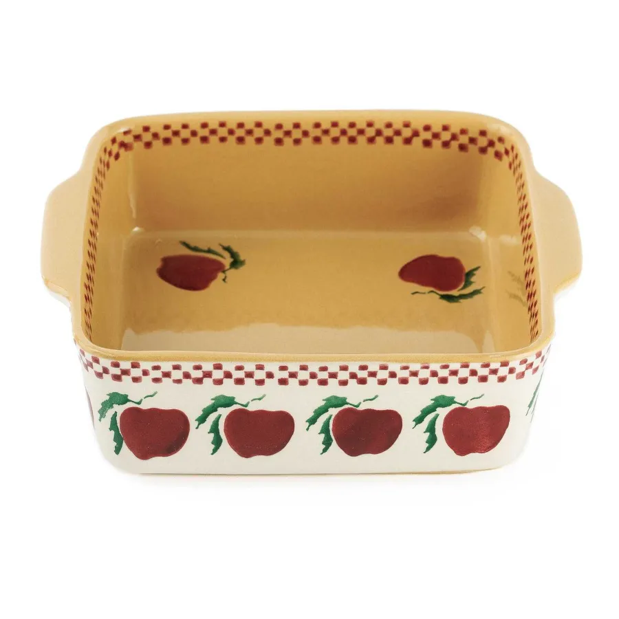 Mother'S Day<Nicholas Mosse Small Square Oven Dish Apple