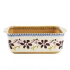 New In<Nicholas Mosse Small Square Oven Dish Clematis