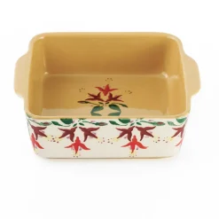 New In<Nicholas Mosse Small Square Oven Dish Fuchsia