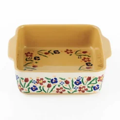 Easter<Nicholas Mosse Small Square Oven Dish Wild Flower Meadow