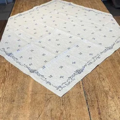 Forget Me Not<Nicholas Mosse Tablecloth Square Forget Me Not 40"