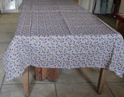 Easter<Nicholas Mosse Tablecloth Wild Flower Meadow Linen 55 X 99