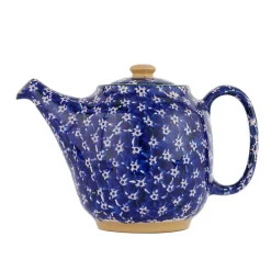 Serving<Nicholas Mosse Teapot Dark Blue Lawn