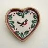 Plates<Nicholas Mosse Tiny Heart Plate Winter Robin