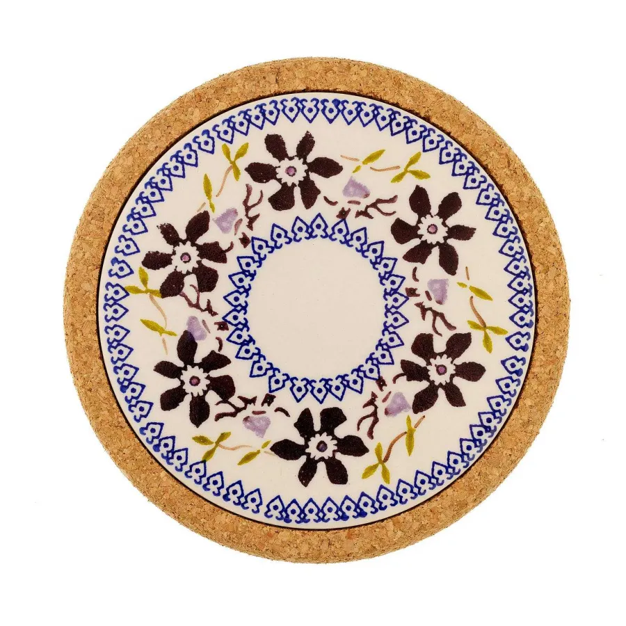Clematis<Nicholas Mosse Trivet Round Clematis