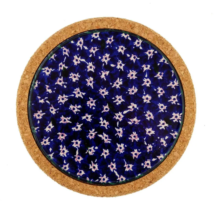 Mother'S Day<Nicholas Mosse Trivet Round Dark Blue Lawn