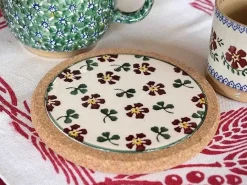 St Patrick'S Day<Nicholas Mosse Trivet Round Irish Rose