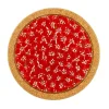 Christmas<Nicholas Mosse Trivet Round Red Lawn