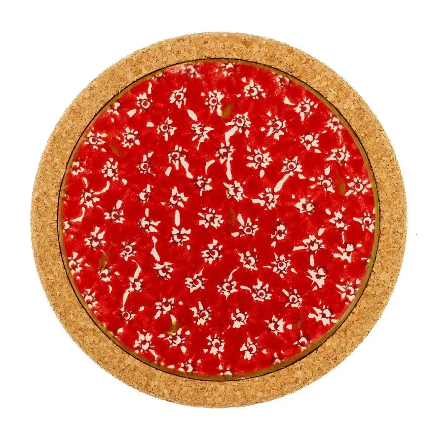 Christmas<Nicholas Mosse Trivet Round Red Lawn