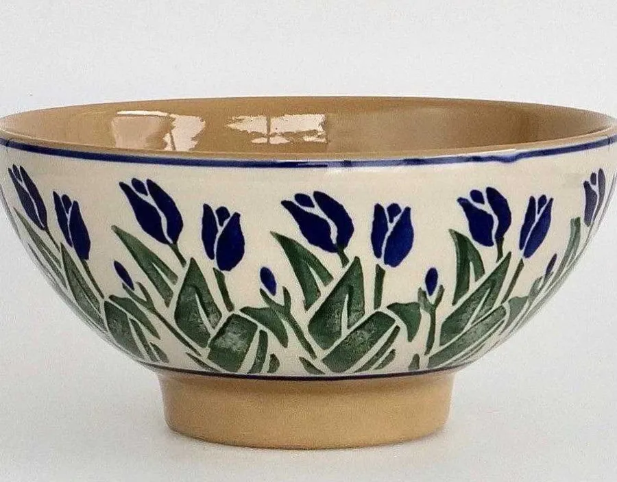 Easter<Nicholas Mosse Vegetable Bowl Blue Blooms