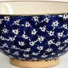 New In<Nicholas Mosse Vegetable Bowl Dark Blue Lawn